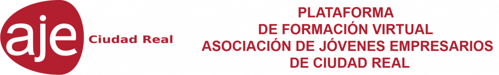 PLATAFORMA DE FORMACIÓN VIRTUAL DE LA ASOCIACIÓN DE JÓVENES EMPRESARIOS DE CIUDAD REAL